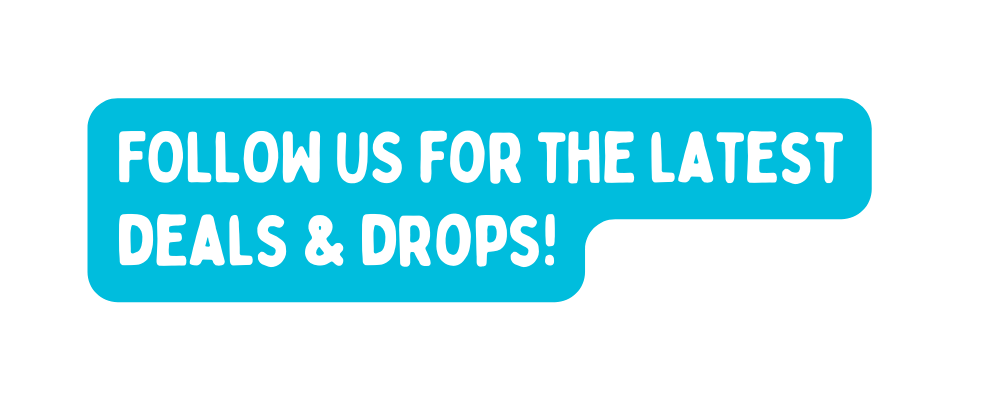 FOLLOW US for the latest deals drops